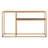 Reese 54'' Glass Top Console Table-654997280