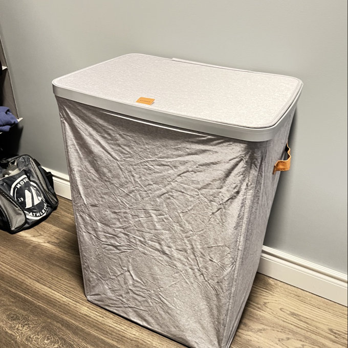 Laundry Hamper - Cappuccino Beige