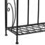 Étagère de boulanger décorative noire