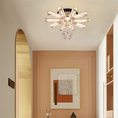 URBNLIVING Acrylic LED Flush Mount