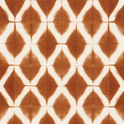 Shibori carré V orange