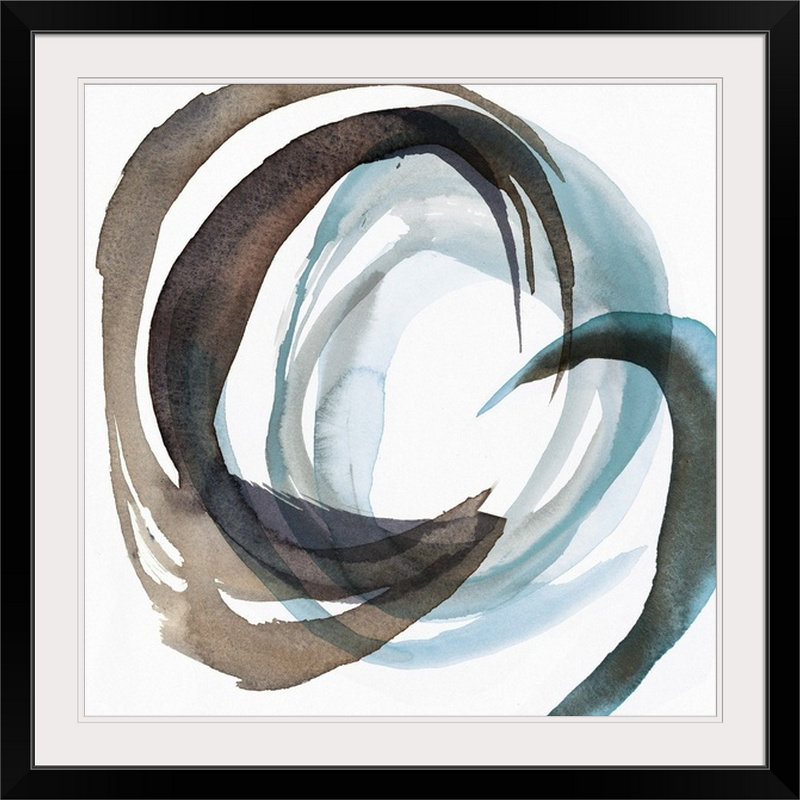 « i » par pi galerie,, reproduction d’art Overture, H 35 po x l 35 po x P 1,5 po, Toile