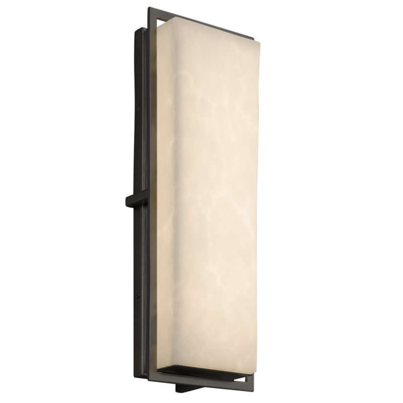 Brey Wall Light, Matte Black, 18" H x 6.5" W x 3.5" D