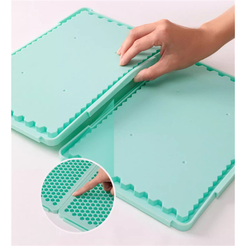 Tapis de litière en plastique, H 0,11 po x l 15,74 po x P 11,81 po