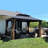PURPLE LEAF 10' x 14' Hardtop Gazebo with Curtains and Netting for Hot Tub Heavy Duty Deck Beach Pool Backyard Outdoor Canopy Tent Sun Shade Metal Roof Patio Permanent Pavilion
