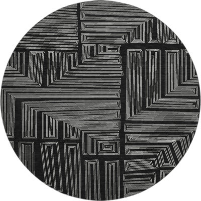 Premium Machine Washable Harrietstown AMF1045 Geometric Rug