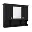 Design moderne avec miroir et tablettes ouvertes-9611297