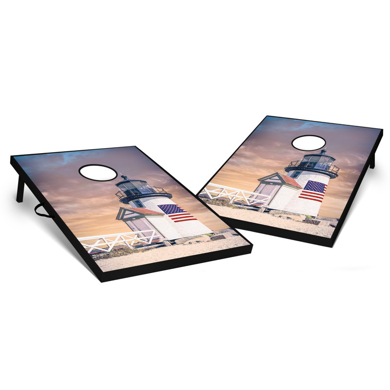 2' X 3' Nantucket Tailgate Size Cornhole Set