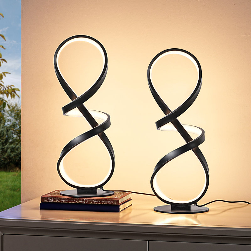 Metal Led Table Lamp, Black
