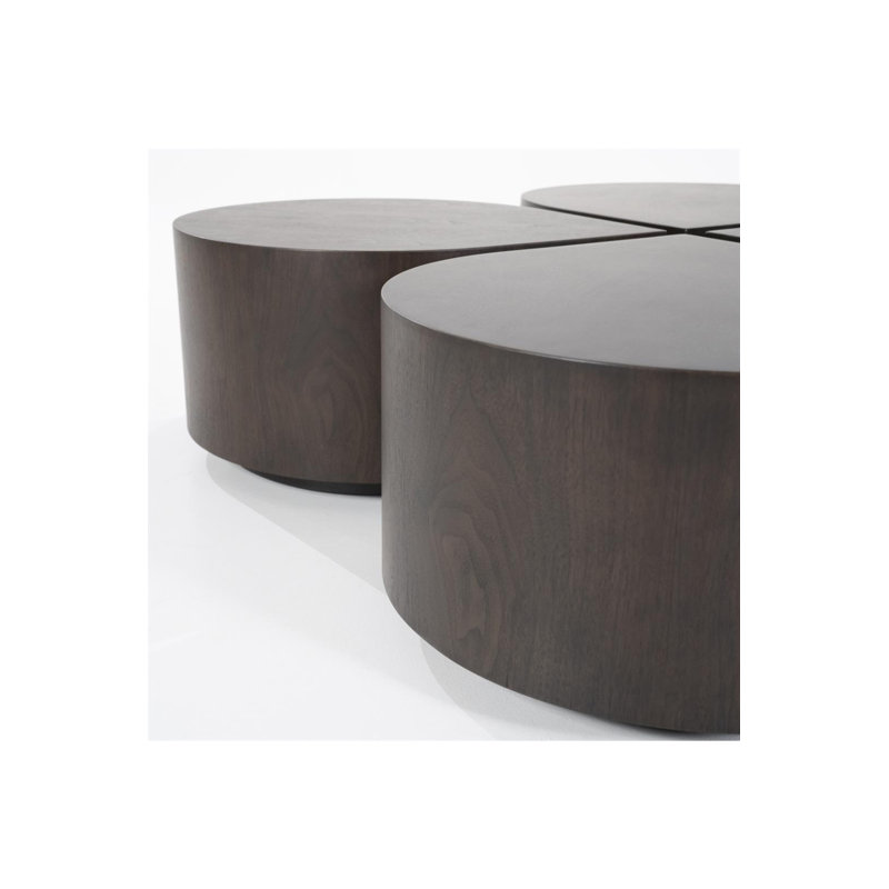 Jules End Table, Dark Brown