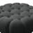  Cenie Round Upholstered Compression Ottoman, No Assembly Required-1290032658