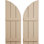 Timberthane à trois planches jointes avec niches en bois