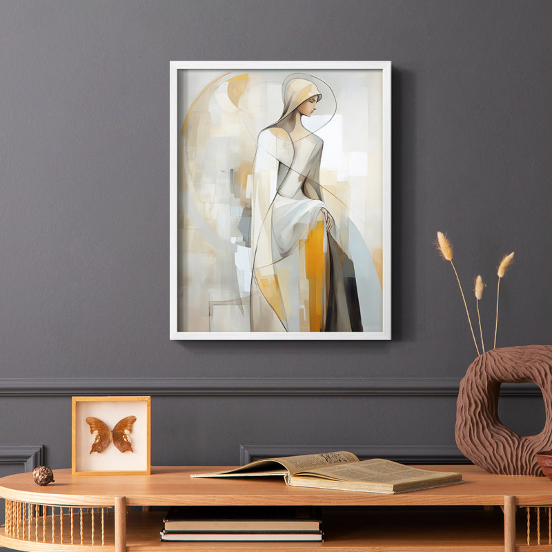 Série CXLIV WOMEN - reproduction encadrée de qualité supérieure - prête à être accrochée - aucun clou requis