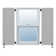 Atlantic Classic Two Equal Panels, Raised Panel Shutters