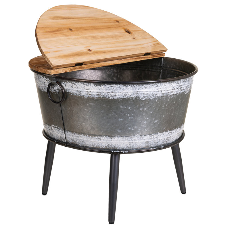 Gonde Four Leg Coffee Table with Storage