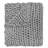 Donna Sharp Chunky Knit Gray Woven Throw-1655817186