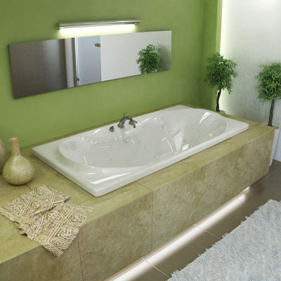 Cayman 71.5'' x 35.5'' Drop-In Acrylic Bathtub