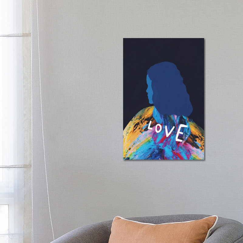 Love by Morgan Harper Nichols - Wrapped Canvas Print, 66.04 cm H x 45.72 cm W x 3.175 cm D