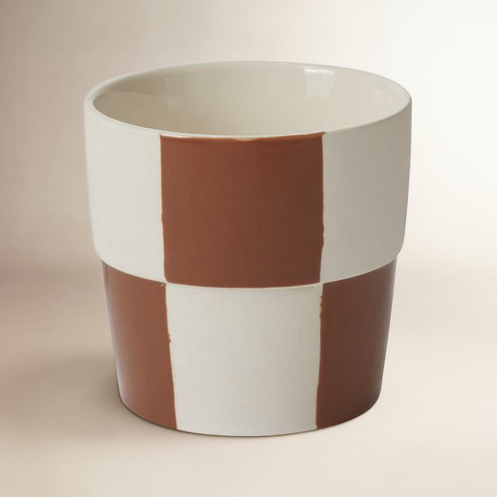 Caitlin 7" Ceramic Pot Planter, 5" H x 5" W x 5" D