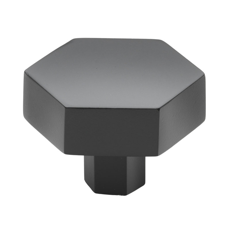 Geometric Knob, Matte Black