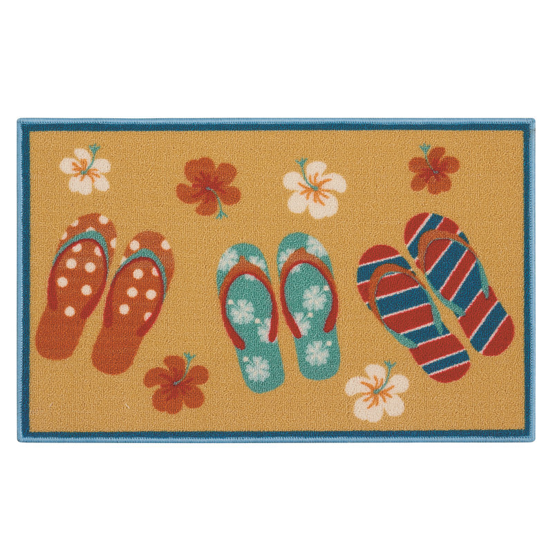 Tapis beige à bascule Ginevra 