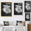 Monochromes noir et blanc «Bliss Daisy Photo I» - impression d'art mural marguerites-2105559770-2105559773