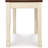 Whiteowing Whitesburg Cottage Rectangular Dining Bench, Brown & Antique White