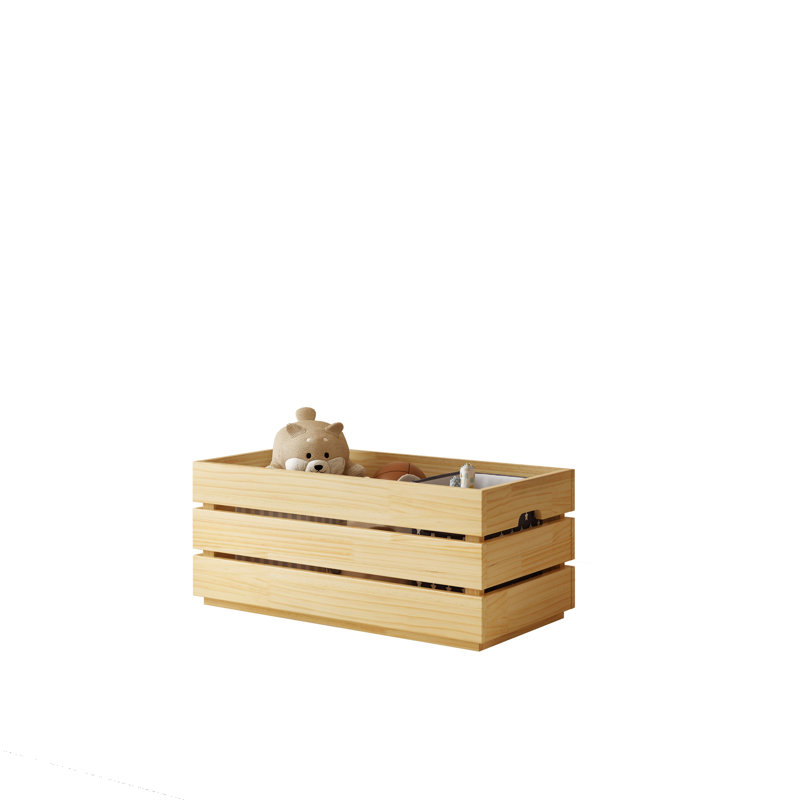 Wood Toy Box Storage Box 