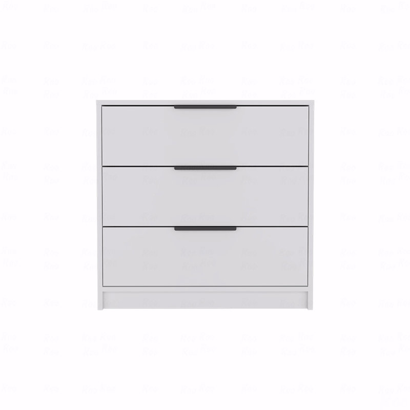Commode 3 tiroirs, plateau supérieur