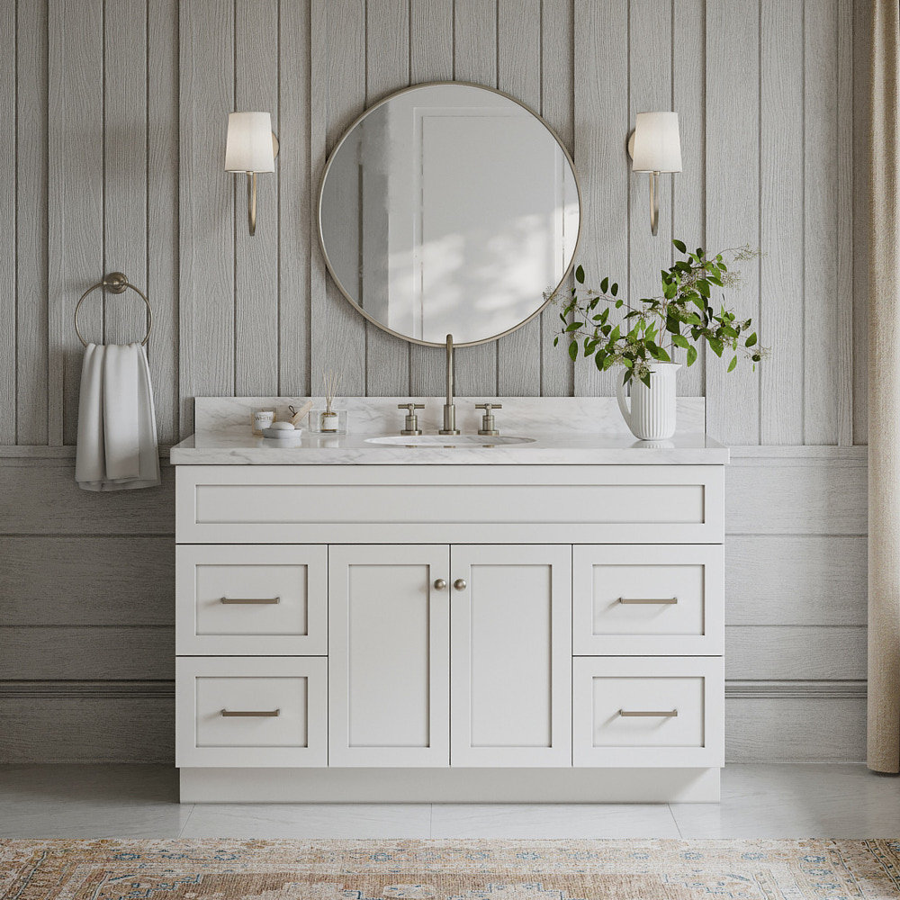 Paulla 54'' Single Bathroom Vanity Base Only Winston Porter Base 