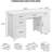 Farmhouse Executive Desk With 7 Drawers-167231499
