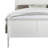 Louis Philippe White Finish Twin Bed