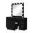 Elisa Black Vanity Set With Stool-1603314609