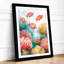Fish Among Anemones Coastal - Framed Print-1055423457-1055423470