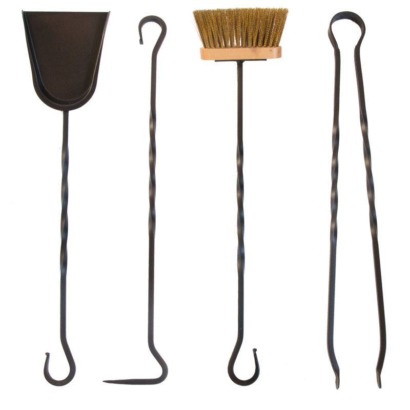 Casper Iron Fireplace Tool Set