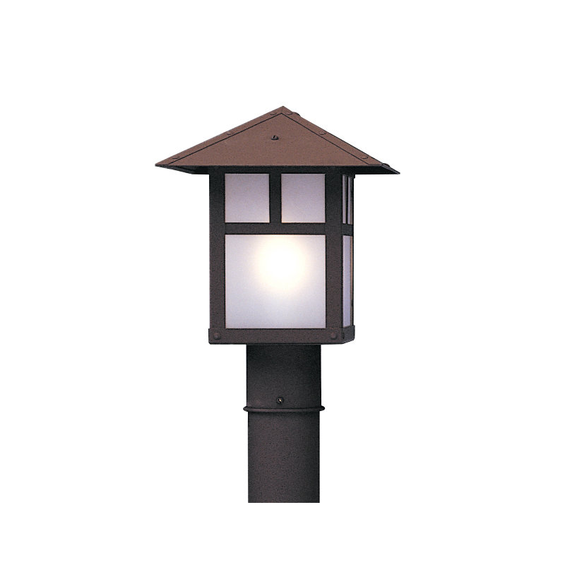 Evergreen 1 - Light Lantern Head, T-bar, Raw Copper, Tan