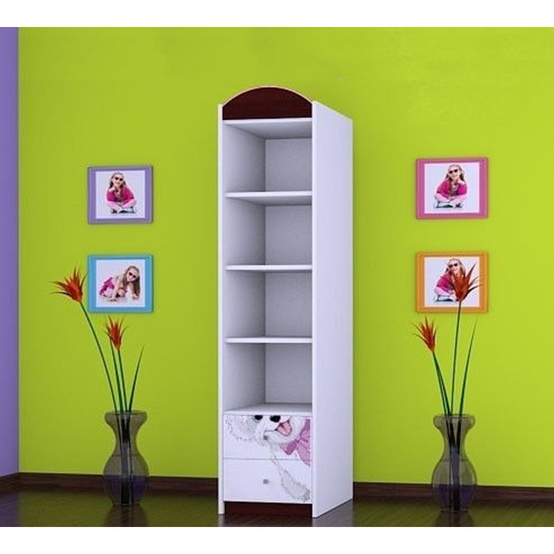 Burnestown 1 Door Wardrobe, Black