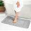 Machine Woven Light Grey Rug