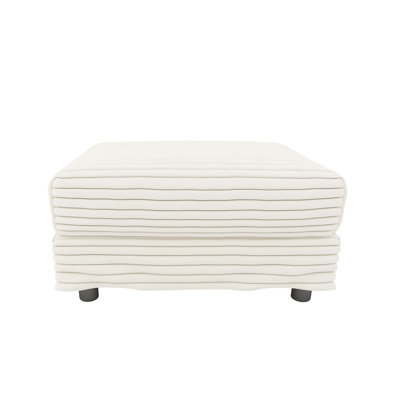 Plush Corduroy Ottoman For 2, 3, And 4 Seater Sofas, Multi-Functional And Comfortable For Various Spaces