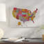 «US Map», impression sur toile-29633721-74385472-74385473