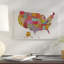 «US Map», impression sur toile-74385473-74385472-29633721