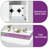 Ellise LED Coffee Table with 4 Drawers-631734493