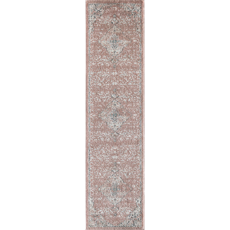 Gunson Vintage Pink Amaranth Area Rug, Runner 2'6" x 12'