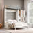 Multi-Functional Murphy Bed with Sofa, Desk & Storage Cabinet-118343197