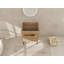 Armoire de meuble-lavabo autoportant ou mural 24 po, 2 portes à fermeture douce, tablette réglable, contreplaqué, finition chêne imitation, aucun évier inclus-132433936