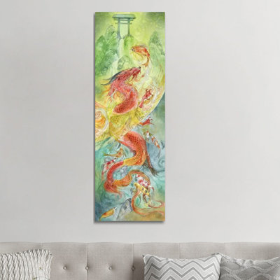 Dragongate by Stephanie Law - Panoramic Painting on Canvas