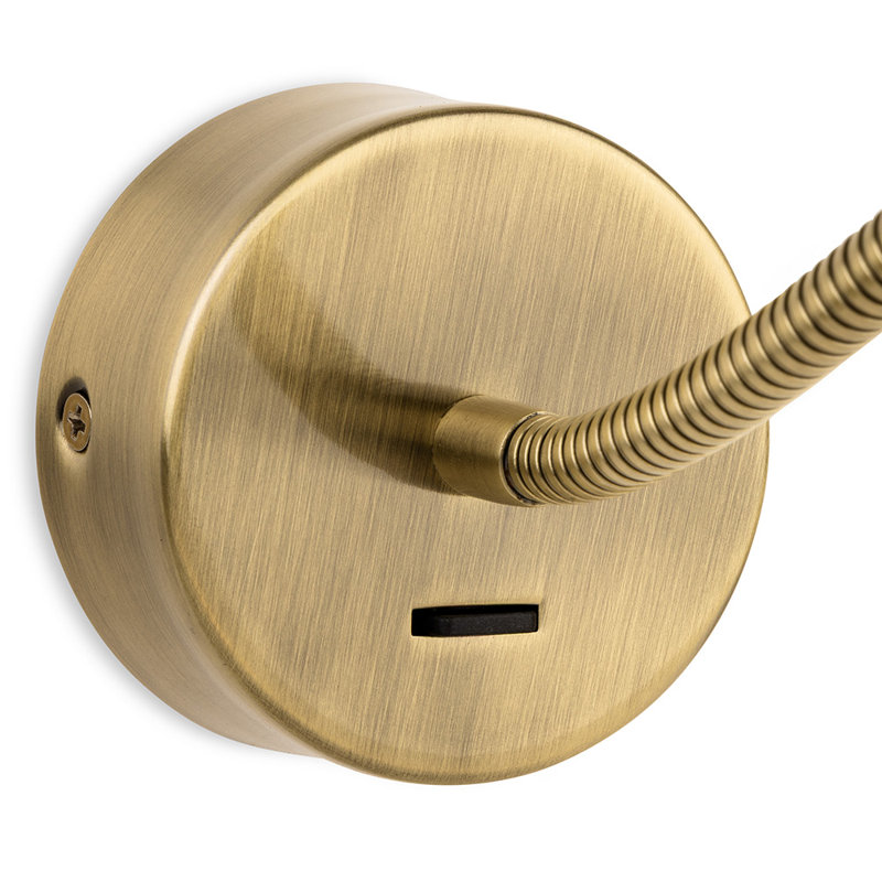 LED Spotlight, Antique Brass