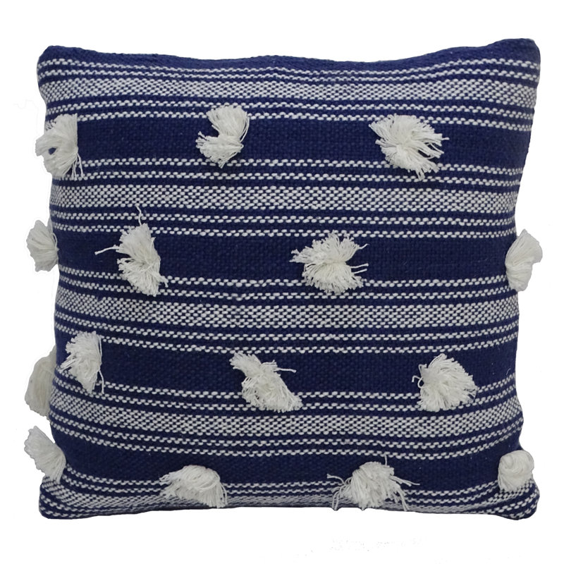 Chicos Pom-poms Cotton Throw Pillow
