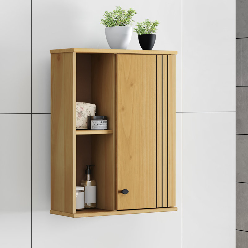 Dauphin Solid Wood Wall Bathroom Cabinet