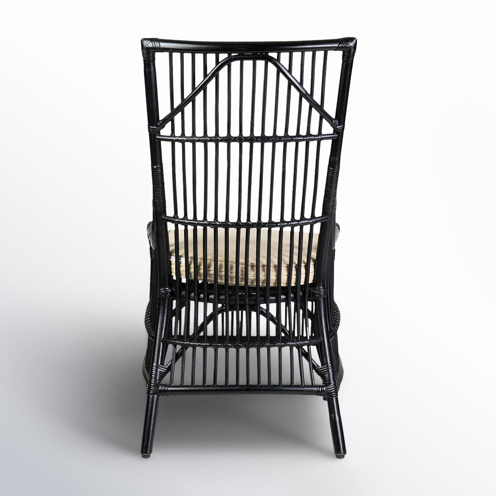 Barkley Upholstered Armchair, Black